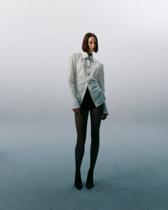 NICHP : Meteora Collection : Ravina Top เชิ้ตแขนยาว กระดุมอะไหล่เงิน
