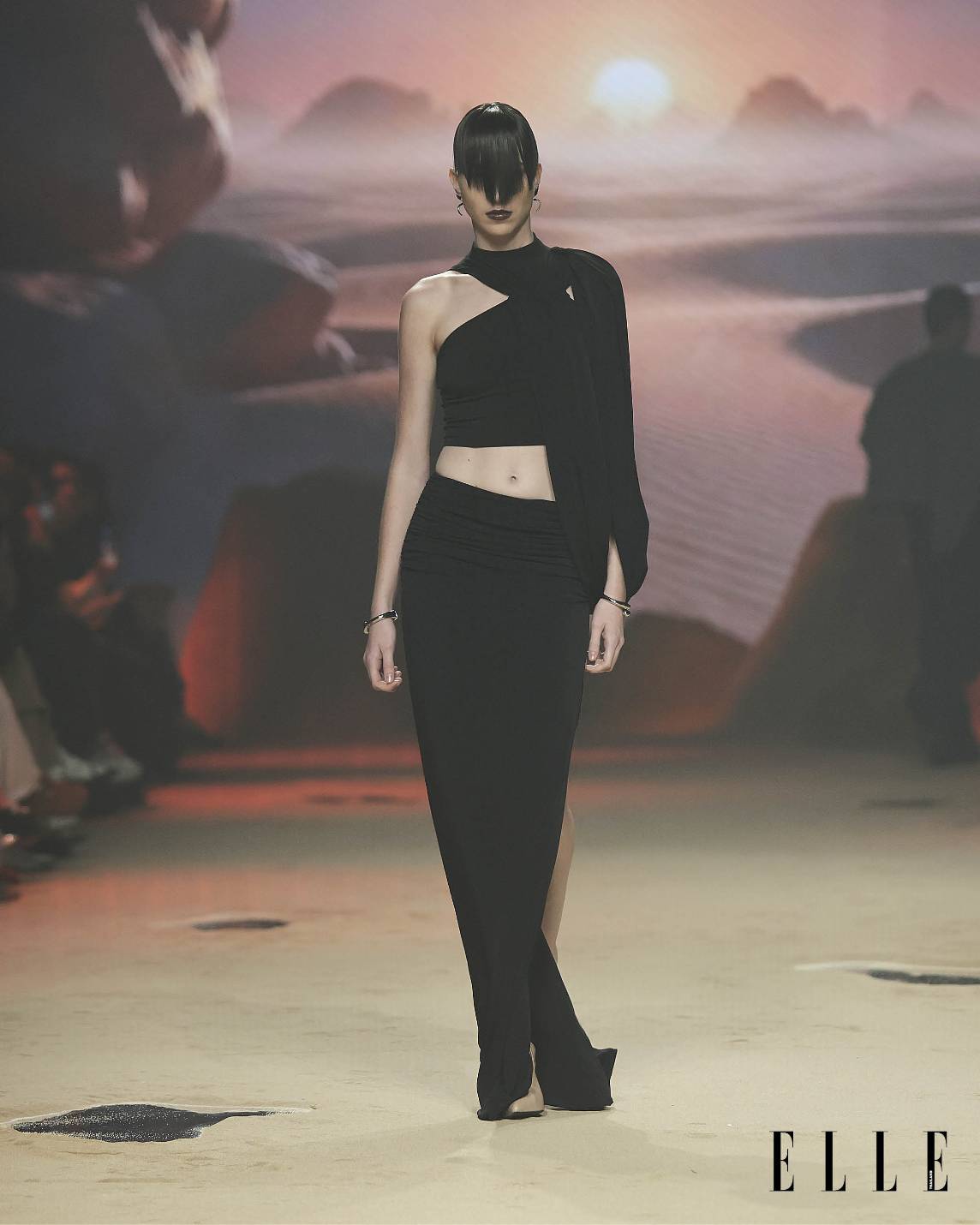 NICHP : The Silent Flow Collection : Evira top ผ้าity เปิดไหล่ข้าง (Pre-order 3-4 week)