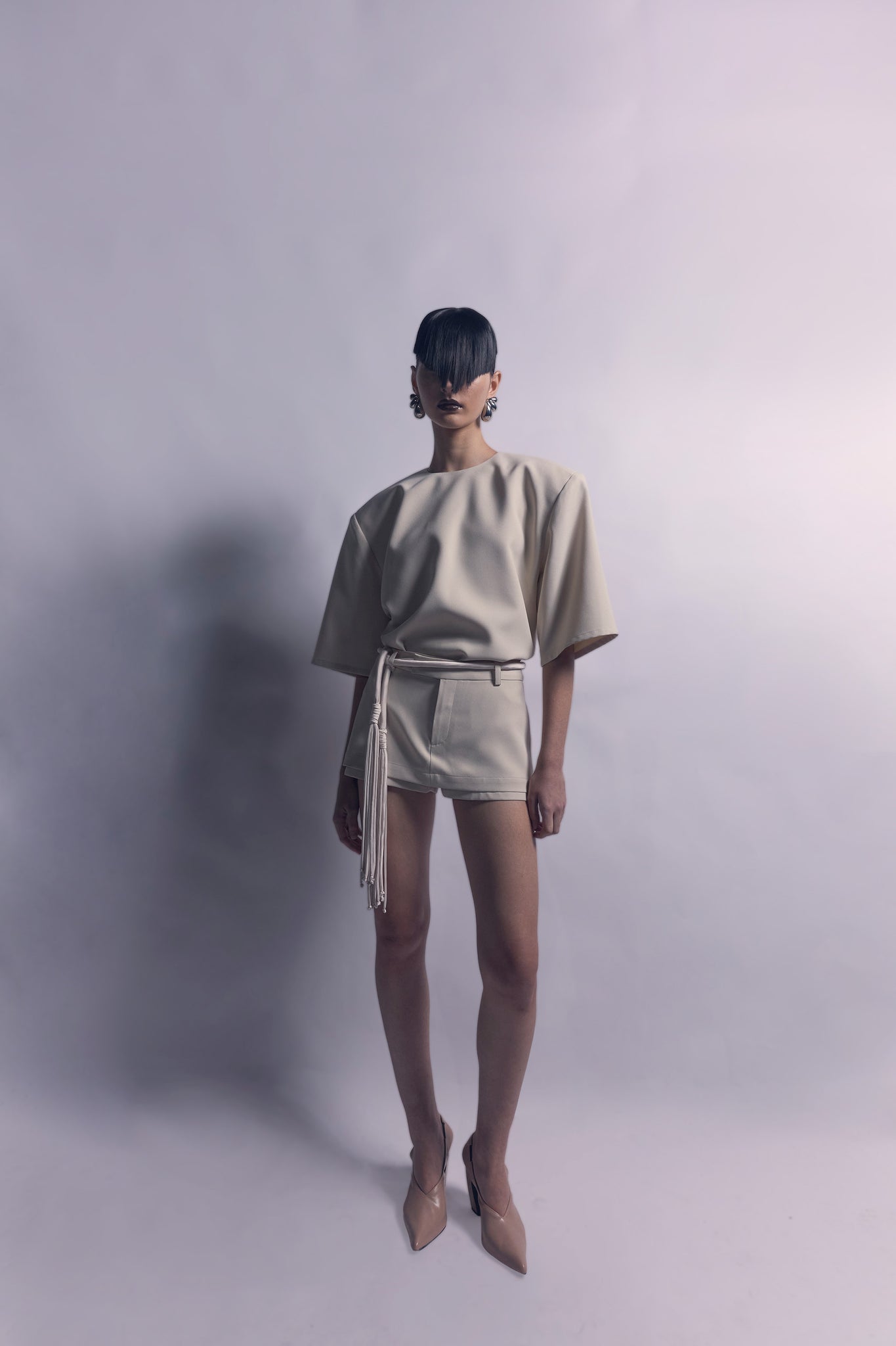 NICHP : The Silent Flow Collection : Rory pants ผ้าเพจ ใส่คู่กับ Rory top (Pre-order 3-4 week)