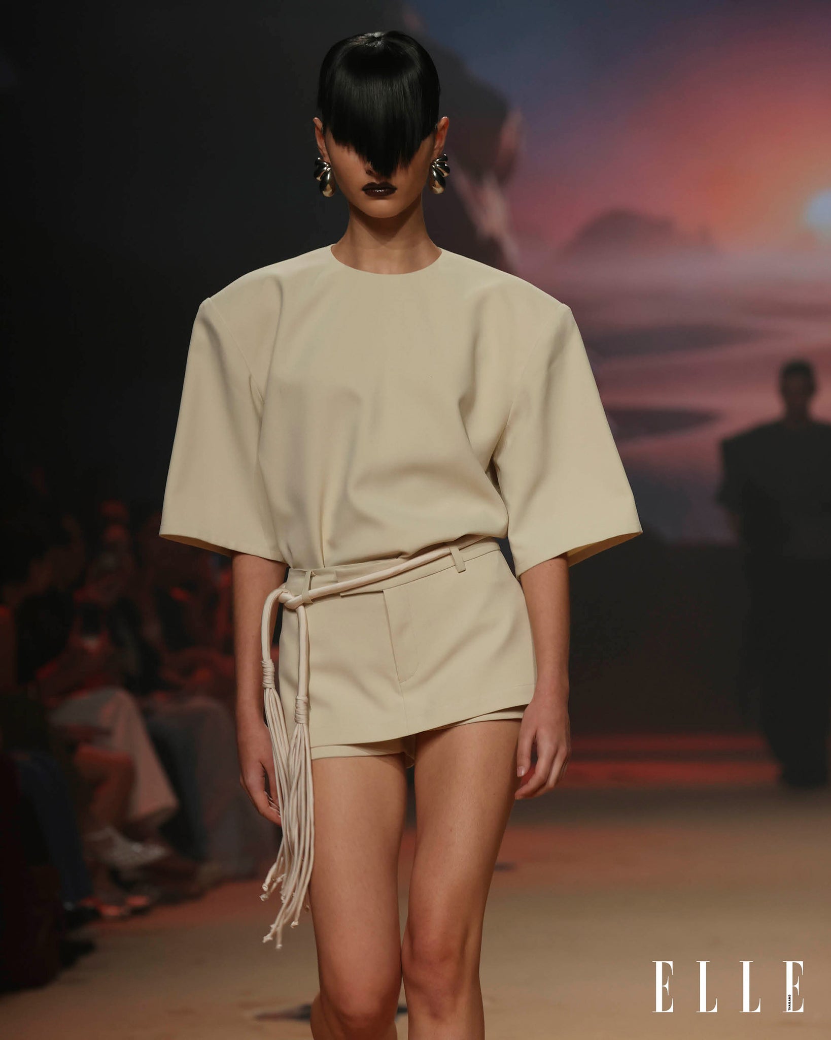 NICHP : The Silent Flow Collection : Rory pants ผ้าเพจ ใส่คู่กับ Rory top (Pre-order 3-4 week)