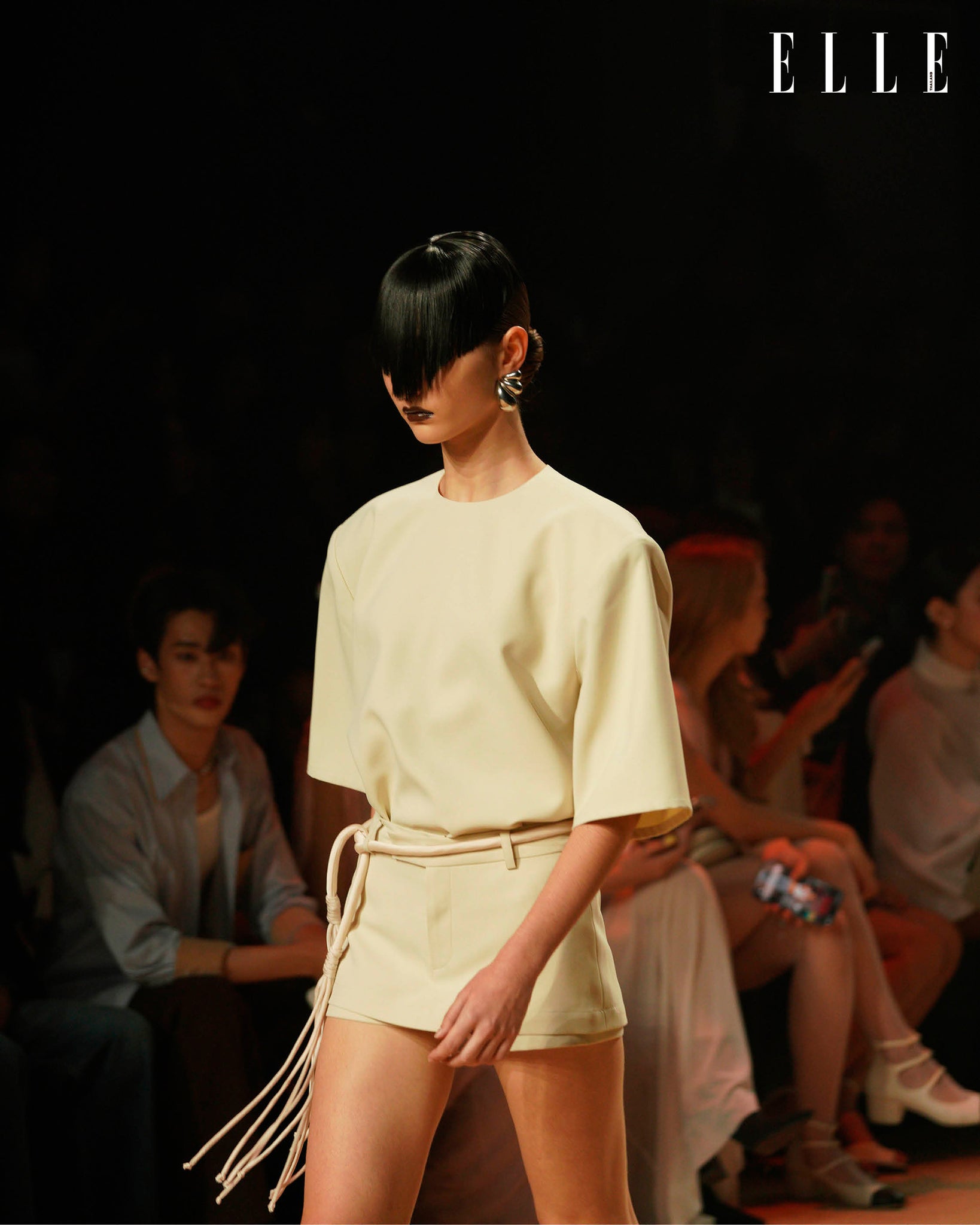 NICHP : The Silent Flow Collection : Rory pants ผ้าเพจ ใส่คู่กับ Rory top (Pre-order 3-4 week)