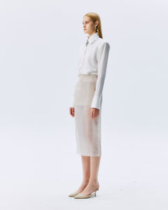 NICHP : Meteora Collection : Evora top ตกแต่งด้วยกระดุม มีอะไหล่เงิน ผ้าโพลีเอสเตอร์ ใส่ได้ทุกโอกาส ผ้านุ่มสบาย