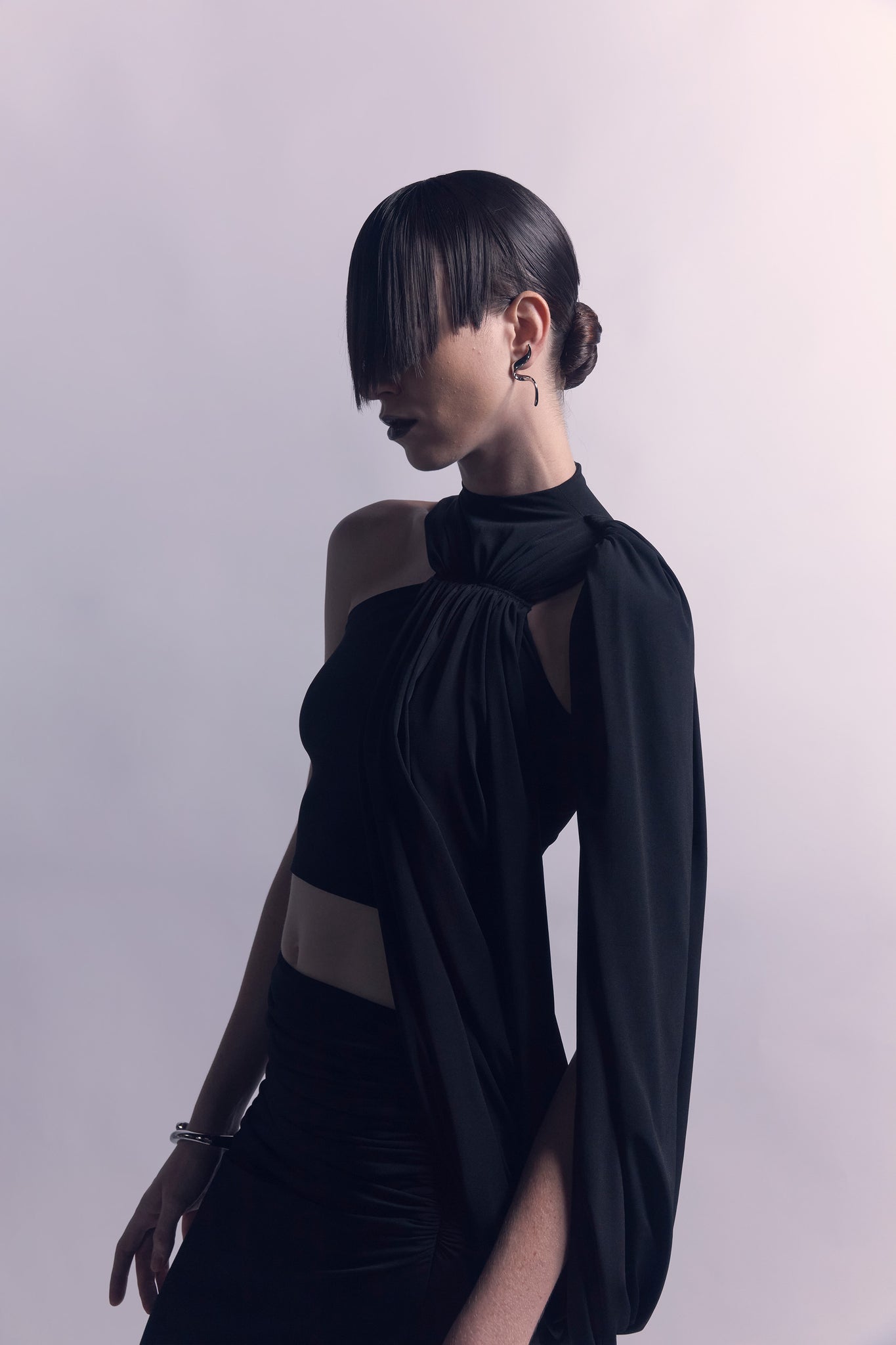 NICHP : The Silent Flow Collection : Evie skirt ผ้าity (Pre-order 3-4 week)