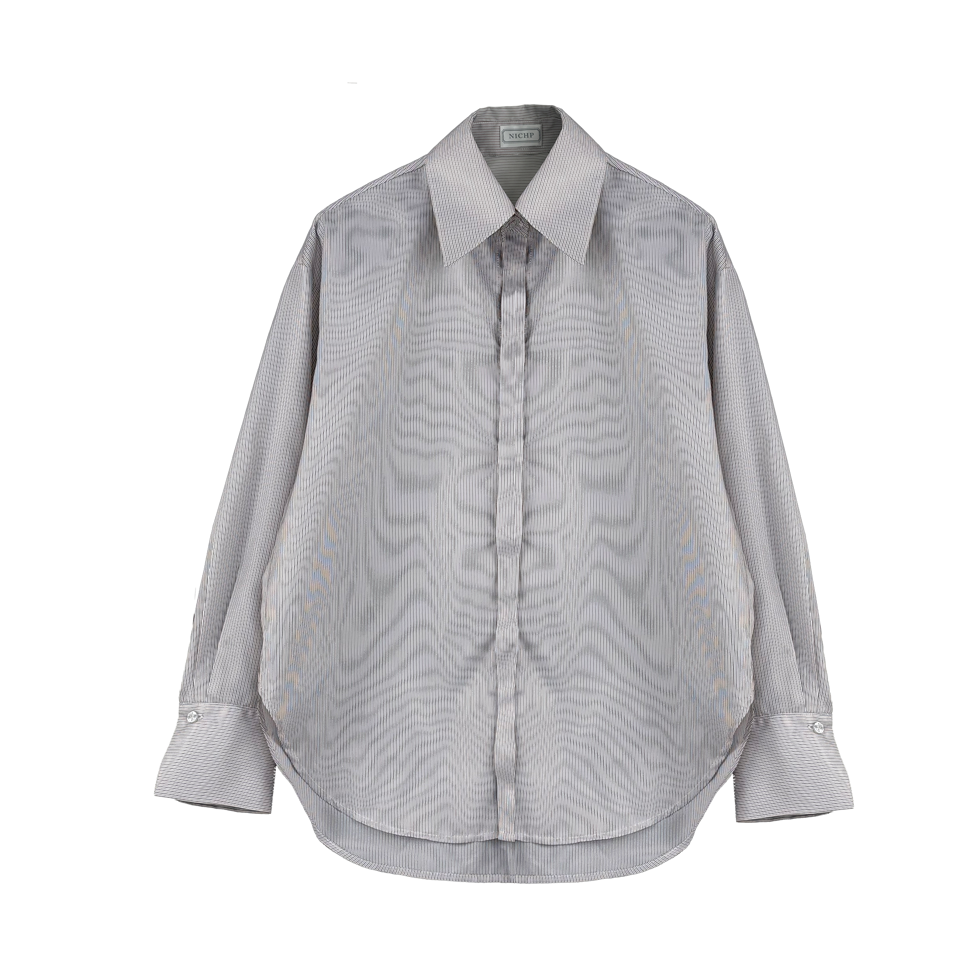 NICHP : Meteora Collection : Siena shirt ผ้าโพลีเอสเตอร์ ใส่ได้ทุกโอกาส ผ้านุ่มสบาย