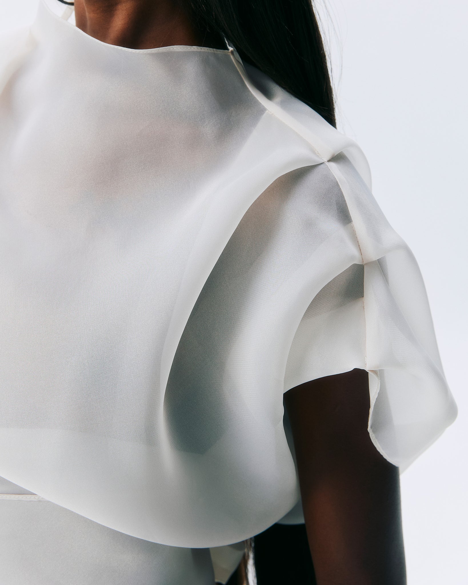 NICHP : Meteora Collection : Cura top ผ้าออแกนซ่าแก้ว โปร่งสบาย ใส่ได้ทุกโอกาส