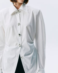 NICHP : Meteora Collection : Ravina Top เชิ้ตแขนยาว กระดุมอะไหล่เงิน