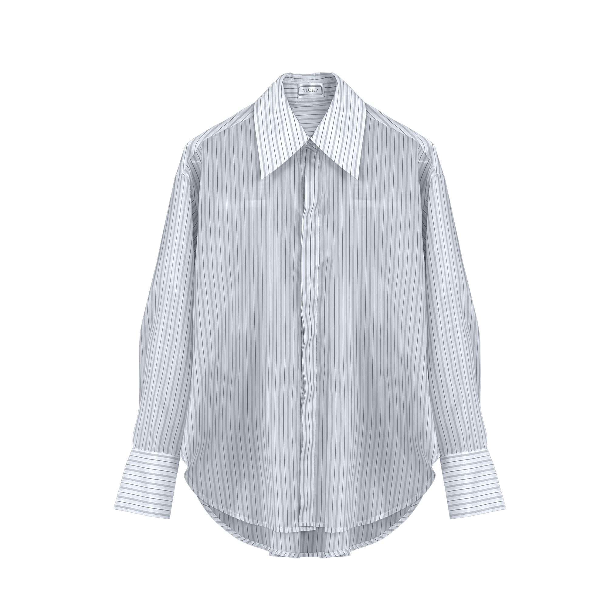 NICHP : Meteora Collection : Siena shirt ผ้าโพลีเอสเตอร์ ใส่ได้ทุกโอกาส ผ้านุ่มสบาย