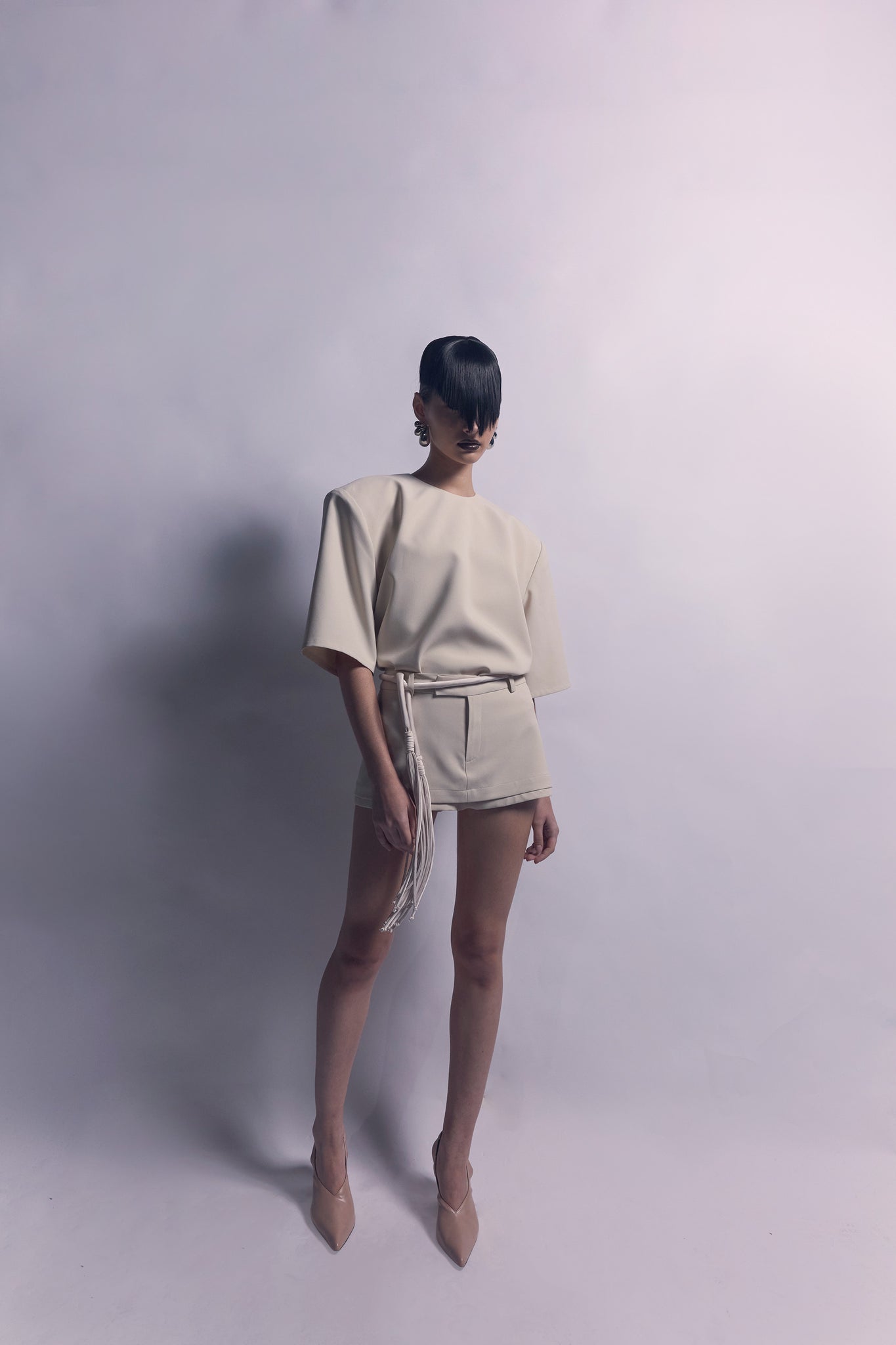 NICHP : The Silent Flow Collection : Rory pants ผ้าเพจ ใส่คู่กับ Rory top (Pre-order 3-4 week)