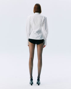 NICHP : Meteora Collection : Ravina Top เชิ้ตแขนยาว กระดุมอะไหล่เงิน